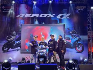Bikers Aerox Berpesta di Cihampelas, Ada Apa Gerangan?
