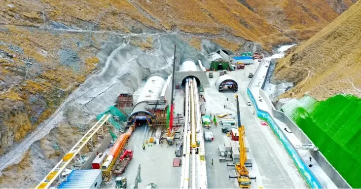 China Sukses Membangun Terowongan 22,13 Km yang Menjadi yang Terpanjang di Dunia