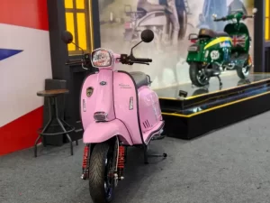 Scomadi Tampilkan Sentuhan Nostalgia di IIMS 2025 Lewat 4 Skuter Klasik yang Eksklusif