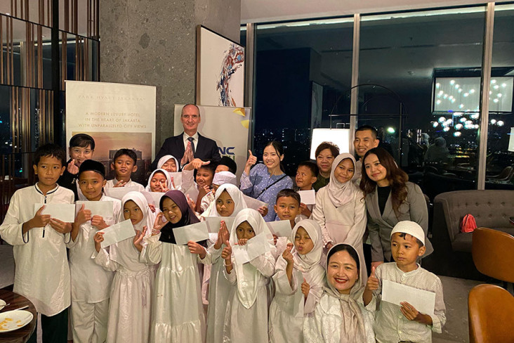 "Berbagi Kebahagiaan Ramadan Bersama Anak Yatim bersama Park Hyatt Jakarta dan MNC Peduli"