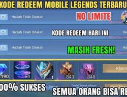 Kode Penukaran 15 November Mobile Legends, Dapat Hadiah Gratis!