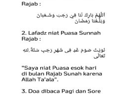9 Amalan Bulan Rajab yang Disarankan Nabi dan Penjelasan Ulama