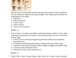 Soal Biologi Akhir Semester 1 Kelas 10 SMA 2025 dengan Kunci Jawaban