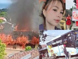 Tiga Kejadian Viral di Sulut, Sopir Angkot Adang Bus BTS, Tiga Rumah Terbakar