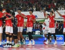 Hasil Voli Putra SEA Games 2025: Indonesia Lolos Semifinal Usai Kalahkan Filipina 3-0