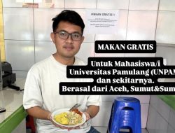 Hangatnya Nasi Gratis untuk Mahasiswa Perantau Sumatera