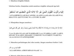 Dzikir dan Doa Setelah Sholat 5 Waktu Lengkap dengan Terjemahan