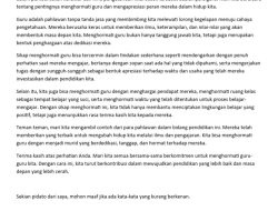 Paradoks Pendidikan Indonesia: Menghormati Guru, Tapi Mengabaikan Kesejahteraannya