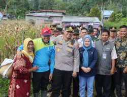 Polres Meranti Panen Jagung Serentak Dukung Swasembada Pangan 2026