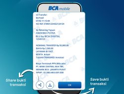 Arti kode 01 dan 02: Transaksi gagal di BCA Mobile