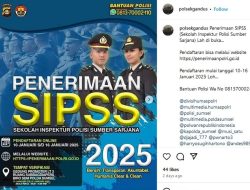 Pendaftaran SIPSS 2026 POLRI Dibuka: Jurusan, Syarat, dan Cara Daftar