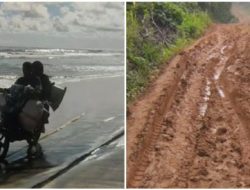 Jalan Rusak di Kutai Barat Jadi Lagu Warga