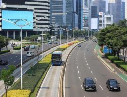 Jalan ditutup dan rekayasa lalu lintas Jakarta malam Tahun Baru