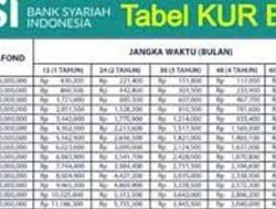 Tabel Angsuran KUR BSI 2026, Skema, dan Cara Daftar di BYOND