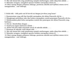 Latihan 60 Soal Pancasila Kelas 9 Semester 2 Kurikulum Merdeka dengan Jawaban Lengkap