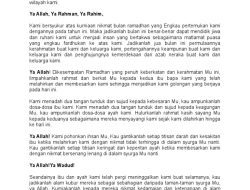 Doa Awal Ramadhan Lengkap dengan Makna dan Manfaatnya