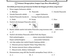 Harga Diri dan Jawaban Soal Pendidikan Pancasila Kelas 3 2026