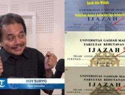 Pihak Roy Suryo Anggap Ijazah Jokowi Tidak Autentik
