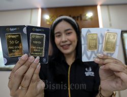 Harga Emas Antam, UBS, dan Galeri24 Turun Lagi Hari Ini, Bandingkan Kemarin