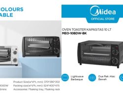 Ulasan lengkap oven listrik Midea MEO-10BDW: Fitur hebat yang ditawarkan