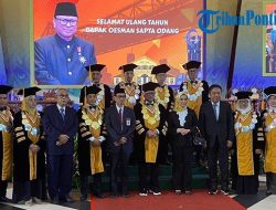 Ulang Tahun Ke-6, Universitas OSO Pontianak Gelar Jalan Sehat