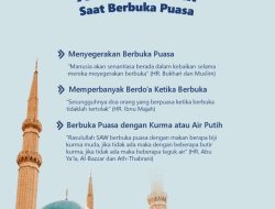 Doa dan Amalan Sunnah Saat Berbuka Puasa Syawal