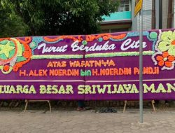 Sumsel Berduka, Jejak Emas Alex Noerdin di Sriwijaya FC Tak Terlupakan