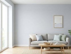 7 Ide Cat Dinding Abu-Abu untuk Ruang Tamu yang Menarik