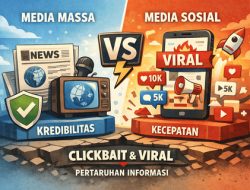 Media Massa Vs Media Sosial di Era Clickbait dan Viral