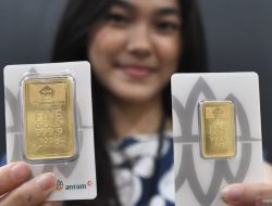 Harga Emas Hari Ini: 0,5 Gram Galeri24 Rp 1.604.000