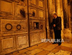 Israel Larang Perayaan Minggu Palma di Gereja Makam Suci