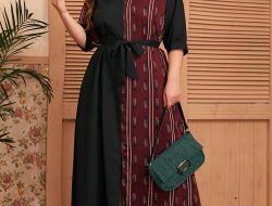 15 model gaun panjang untuk wanita berbadan besar agar terlihat ramping