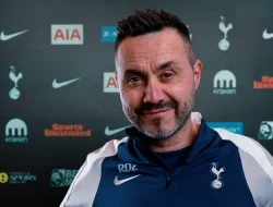 Tampil Mengesankan Lawan Brighton, De Zerbi Incar Lima Kemenangan Beruntun Tottenham