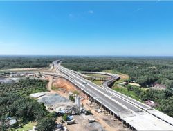 Progres 4 Seksi Tol Betung-Jambi: Seksi 1A Capai 57 Persen