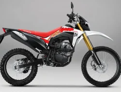 Honda CRF 150L 2026 Tampil Gagah dengan Striping Baru, Siap Lawan Medan Offroad
